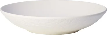 Villeroy & Boch Manufacture Rock Blanc talíř na těstoviny, Ø 23,5 cm