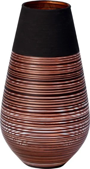 Villeroy & Boch Manufacture Swirl skleněná váza, 18 cm