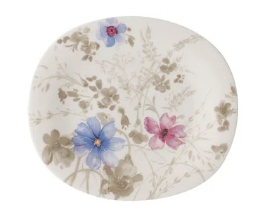 Villeroy & Boch Mariefleur Gris oválný dezertní talíř, 23 x 19 cm