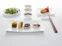 Modern Grace servírovací podnos na sushi, 24 x 14 cm