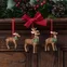 Nostalgic Ornaments vánoční závěsná dekorace, jelení rodinka, 3 ks