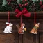 Nostalgic Ornaments vánoční závěsná dekorace, lesní zvířátka, 3 ks