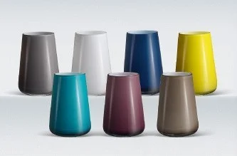 Villeroy & Boch Numa skleněná váza arctic breeze, 20 cm