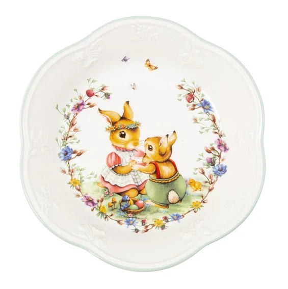 Spring Fantasy mísa na ovoce zajíčci Anna a Paul, Ø 16 cm