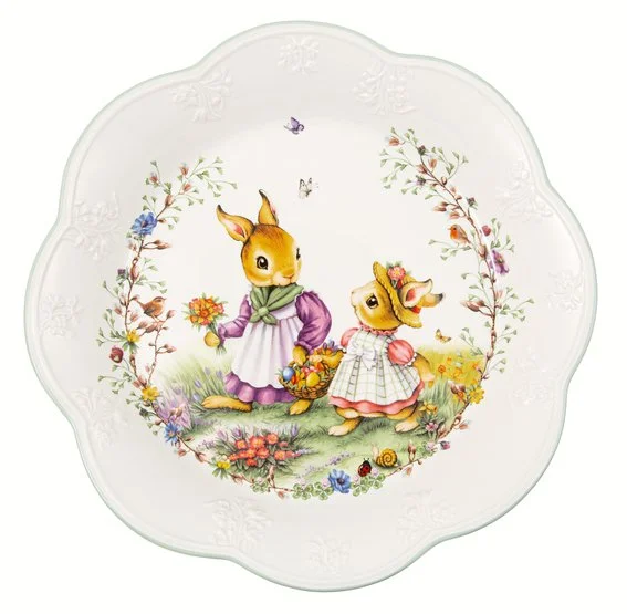 Spring Fantasy mísa na ovoce květinová louka, Ø 30 cm