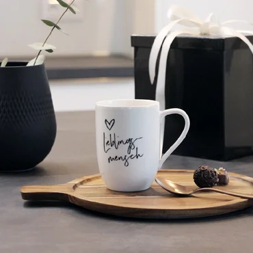 Villeroy & Boch Statement hrnek "Lieblingsmensch", 0,34 l