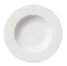 Twist White hluboký talíř, 24 cm