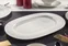White Pearl oválný servírovací talíř, 41 cm