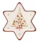 Winter Bakery Delight mísa ve tvaru hvězdy, stromeček, 37,5 x 33 cm