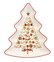 Winter Bakery Delight mísa ve tvaru vánočního stromku, 26,5 cm
