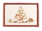 Winter Bakery Delight podnos na dort / vánočku, 39 x 26,5 cm