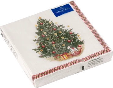 Villeroy & Boch Winter Specials vánoční ubrousky, stromeček, 33 x 33 cm