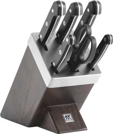 Zwilling Samoostřící blok s noži a nůžkami Gourmet, 7 ks