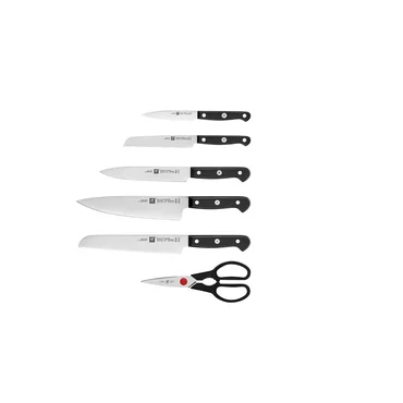 Zwilling Samoostřící blok s noži a nůžkami Gourmet, 7 ks