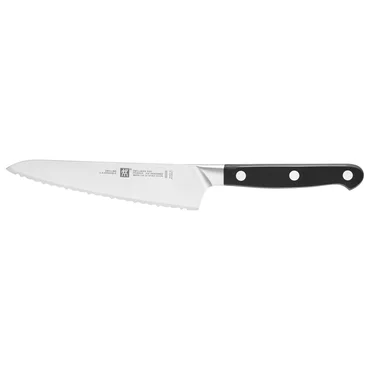 Zwilling Pro, Kuchařský nůž Compact se zoubkovanou čepelí, 14 cm
