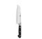 Pro, nůž Santoku s výbrusem, kolébkový, 18 cm