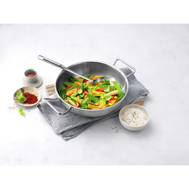 Zwilling Pro nerezová pánev wok, Ø 30 cm
