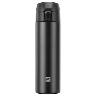 Zwilling Dvoustěnná nerezová cestovní láhev Thermo, 0,45 l, černá