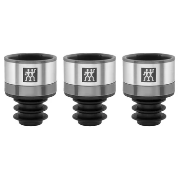 Zwilling Sada vakuovacích uzávěrů na víno Fresh & Save, 3 ks