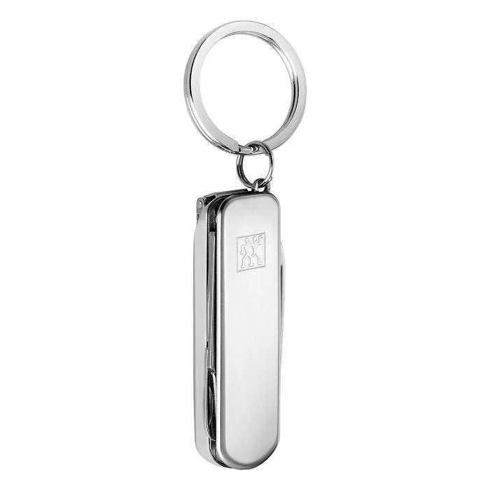 Multifunkční manikúrní přívěšek Inox, 6 cm, nerezový