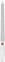 Classic Inox pilník safírový, bílý, 16 cm