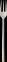 Zlacená moučníková vidlička Ella, 159 mm
