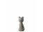 Moderní dekorace kočka Smokey, Pets, malá, 8 cm