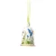 Velikonoční závěsná dekorace porcelánový zvonek "Jarní ráno"