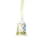 Velikonoční závěsná dekorace porcelánový zvonek "Jarní ráno"