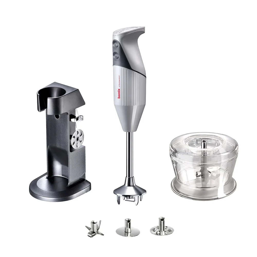 Ponorný tyčový mixér Deluxe, typ D, 200 W, stříbrná