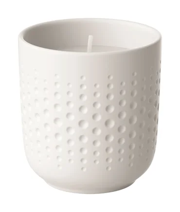 Villeroy & Boch Vonná svíčka Perle, Manufacture Collier blanc, s vůní Sparkle, 180 ml