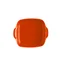 Čtvercová zapékací mísa Ultime, 28 x 24 cm, oranžová Toscane