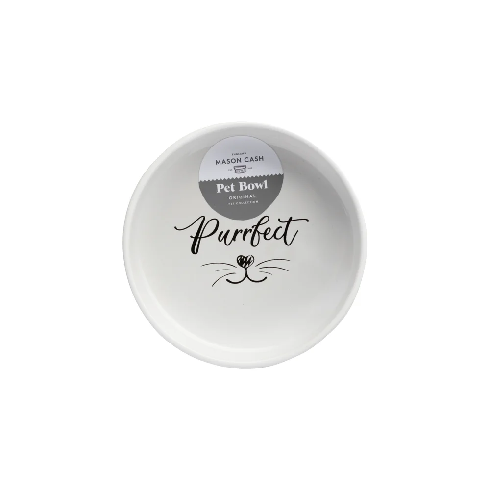 Miska pro kočky Decorated Purrfect, 350 ml