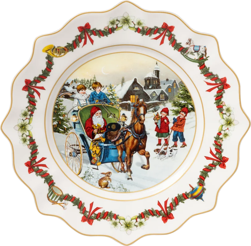 Annual Christmas Edition 2022 dezertní talíř, Ø 24 cm