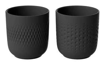 Villeroy & Boch Sada dvou hrnků Manufacture Collier noir, 290 ml