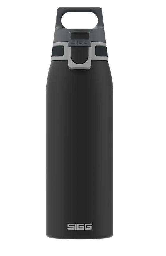 Nerezová láhev na pití Shield One, 1,0 l, černá
