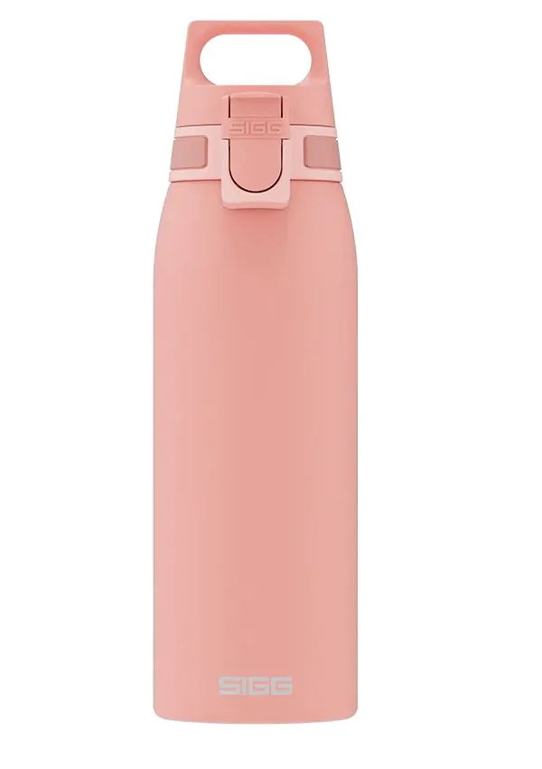 Nerezová láhev na pití Shield One, 1,0 l, růžová