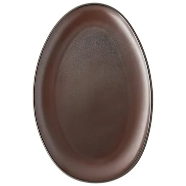 Rosenthal Servírovací talíř Junto Bronze oválný, Ø 33 cm
