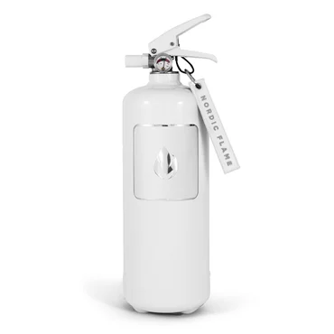 Nordic Flame Hasicí přístroj, práškový, 2 kg, bílá