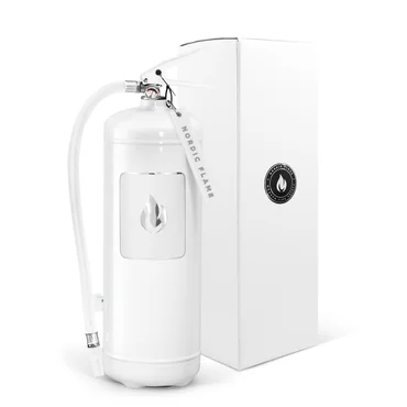 Nordic Flame Hasicí přístroj, práškový, 6 kg, bílá
