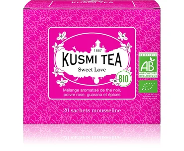 Kusmi Tea Černý čaj Sweet Love Bio