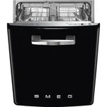 Smeg Vestavná myčka "pod linku", 50´s Style, 60cm, na 13 sad nádobí