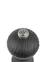 Dřevěný mlýnek na pepř Paris Nature, 18 cm, černý