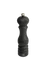 Dřevěný mlýnek na pepř Paris Nature, 22 cm, černý
