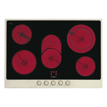 Smeg Sklokeramická varná deska řady Coloniale, 70/75 cm, P875