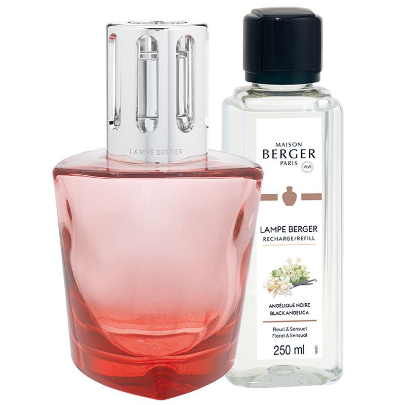 Katalytická lampa Terra + náplň Černá Angelika, 250 ml