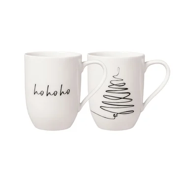 Villeroy & Boch Sada dvou hrnků Statement XMAS stromeček, 0,34 l
