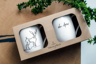 Villeroy & Boch Sada dvou hrnků Statement XMAS sob, 0,34 l