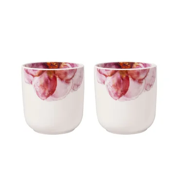 Villeroy & Boch Sada dvou hrnků bez ouška Rose Garden, 0,29 l