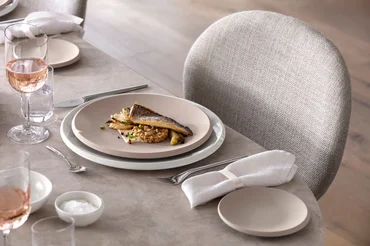 Villeroy & Boch Jídelní talíř NewMoon beige, Ø 27 cm